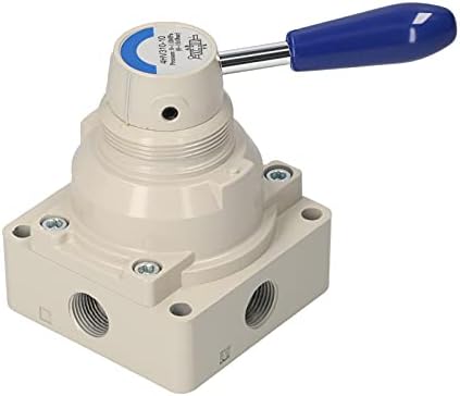 AirTAC 4HV310-10 Hand Lever Valve - 4/2 Way 3/8" PT Pneumatic Air Valve, 0-145 PSI, Manual Control - View #2