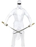 White Ninja Gi Complete Adult Mens Costume Size Medium