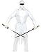 White Ninja Gi Complete Adult Mens Costume Size Medium