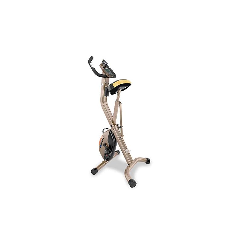 exerpeutic gold heavy duty foldable exercise bike review