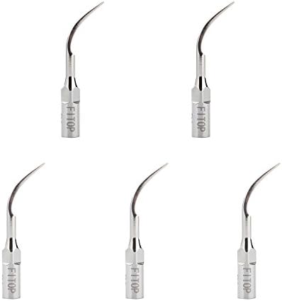 FITOP 5pcs Dental Scaler Tip PD1 for SATELEC/DTE Scaler Handpiece