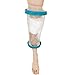 Reusable Knees Cast Cover - Waterproof Bandage Protector for Shower Bath Swimming, Watertight Protection for Knees, Adult Size, 18.2 x 9.8 x 9.8 Inches