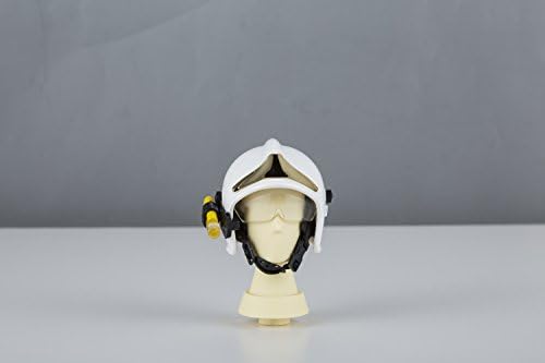 1/6sale MSA F1 European Firefighter Helmet collection By sonido（white）