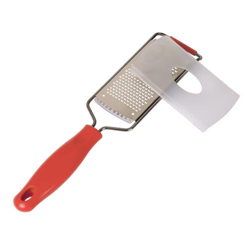 Dexam 17851063 Fine Grater, Red, 27.5x6.5x0.75 cm