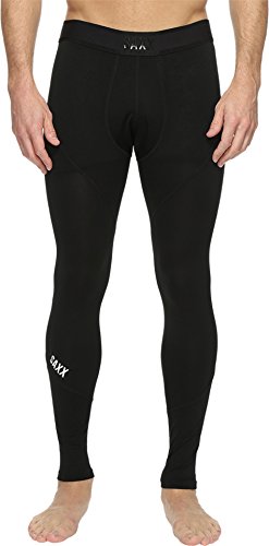 SAXX UNDERWEAR Men's Kinetic Long John Blackout Underwear