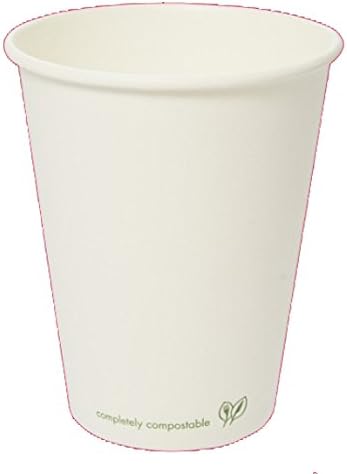 Vegware LV-12 Hot Cup, 12 oz., White
