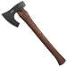 CRKT Freyr Axe: Outdoor Axe with Deep Beard Design, Forged Carbon Steel Blade, and Hickory Wooden Handle 2746 primary