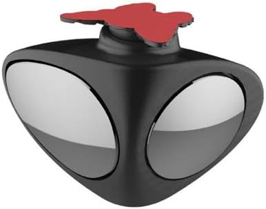2 in 1 Adjustable Wide Angle Car Mirror Convex Rear View Monitor