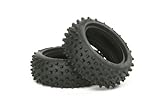 TAMIYA 300053088 - DF-02 Square-Spike Front Tyres