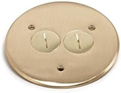 Lew Electric Tcp 2 Floor Box Cover 5 3 4 Diameter For Duplex