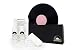 Record Friend! Vinyl Record Cleaner, Cleaning Accessories and Drying Rack Kit - Spin Up To 500 Records Clean! Album Washer Machine incl. Record Cleaning Solution Fluid, 2x Brush, Cloths, Rack and More