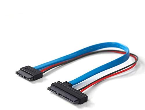 ULT-BEST SATA CONVERTER CONNECTOR EXTENDER CABLES (SATA F-F Slimline 30cm)