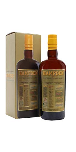 Hampden - 8 Jahre alt - Rum 70cl 46 ° mit Koffer