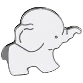 Elephant Awesome Brooch Cartoon Enamel Brooch Pin Jacket Lapel Metal Pins Brooches Badges Exquisite Jewelry