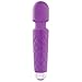 London Luxury BRRC303 Powerful Wand Personal Cordless Massager, 20 Modes and 8 Speed Patterns, USB Rechargeable, Purple