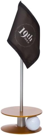 Anne Stone Golf Putt-A-Round 9th Hole Flag 1 Putting Aid, Orange, Small
