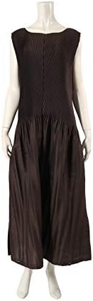 Amazon イッセイミヤケ Issey Miyake ワンピース ダークブラウン 切替 プリーツ 中古 ワンピース チュニック 通販