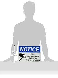 SmartSign "Notice - Video Surveillance in Use on