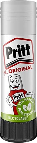 Pritt Glue Stick 5x 43g Child-Friendly School Office Craft Art Adhesive view 2