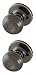 Honeywell Safes & Door Locks 8101103 Classic Passage Door Knob, Antique Brass
