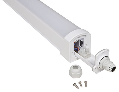 McShine - LED Feuchtraumleuchte | 18W | 60cm | neutralweiß | IP65 Kellerleuchte für feuchte und staubige Räume – Bild 4