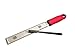 KitchenInstrument Brand Stainless Steel Zester with Red Handle and Brush