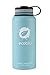 ecoblu Straw Lid for Wide Mouth Sports Water Flask - Comes with 2 Plastic Straws - Long Lasting & Compatible with Wide Mouth Stainless Steel Water Bottles