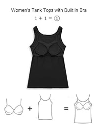 Top de tirantes para dama con estante integrado, sujetador informal, correa ancha, camiseta básica sin mangas para yoga, uso diario