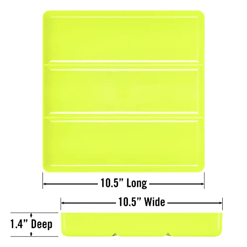 ERNST Tool Garage Organizer Tray, HighVisibility,