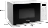 Hisense 700W 20L White Digital Solo Microwave Oven with Auto Defrost view 9