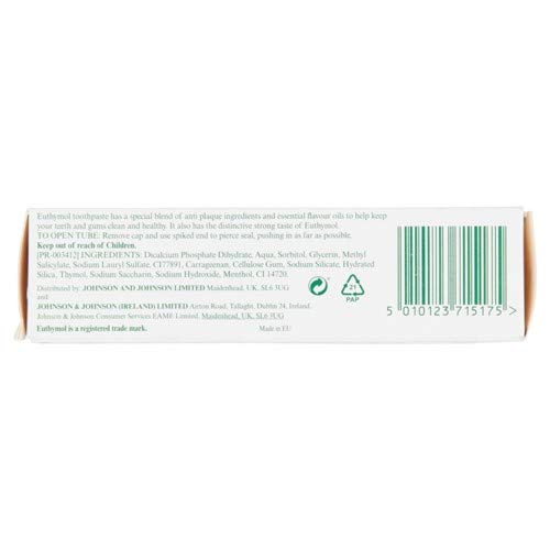 Euthymol Original Toothpaste 75ml Buy Online in New Zealand at