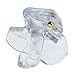 Bantie HT-V3 Male Chastity Device Lightweight Resin Ergonomic Breathable Chastity Cage with 4Rings and 2 Keys 256 Clear