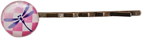 Dragonfly Design Japanese Traditional Ohajiki Glass Hair Pin