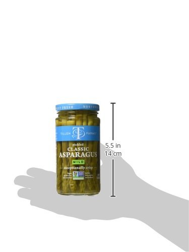 Tillen Farms Pickled Asparagus, 12-Ounce Bottles (Pack of 6)