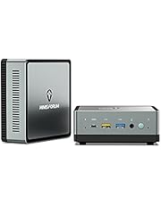 Mini PC AMD Ryzen 7 3750H UM700 | 16 GB RAM 512 GB PCIe SSD | Radeon RX Vega 10 Graphics | Windows 10 Pro | Intel Dual WiFi BT 5.1 | HDMI 2.0 / Display/USB-C | 2X RJ45 | 4X USB Small Form Factor