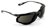 3M Safety Glasses, Virtua CCS Protective Eyewear 11873, Removable Foam Gasket, Gray Lenses, Anti-Fog, Corded Ear Plug Control System