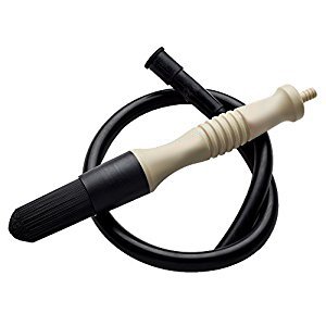 Parts Washer Cleaner Solvent Hand Brush w/ Fluid Flow Thru Tube Made in USA