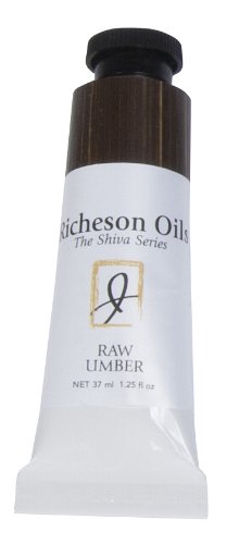 Jack Richeson 37-Ml Artist Oil Colors, Raw Umber
