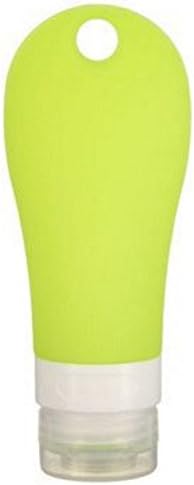 90ml Silicon Soft Empty Refillable Bottles Container Travel Lotion Bath Cream Shampoo Neat 6 Colors by Micro Shops (Green)