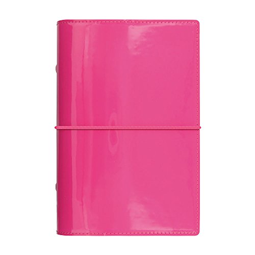 Filofax 2016 personal organizer, domino patent pink, 6.…