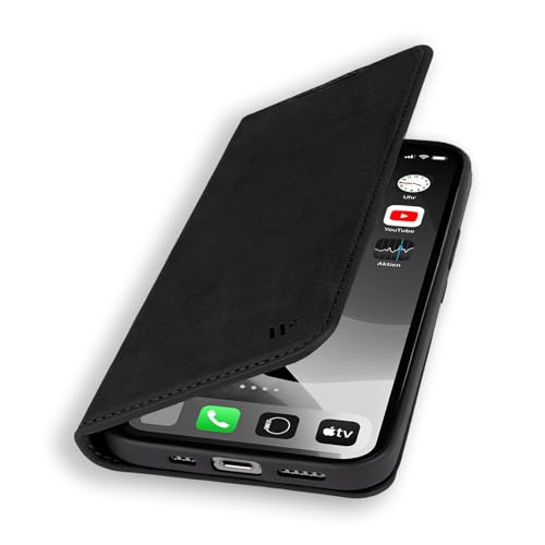 WIIUKA Hülle für iPhone 16e, Leder aus Deutschland, mit... en promo sur Amazon