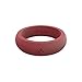 Qalo Women's Desert Rose Classic Quality Q2X Silicone Ring Size 06