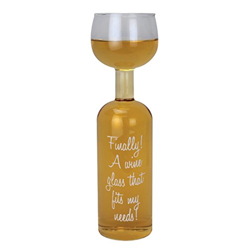 BigMouth Inc Ultimate Wine Bottle Glass