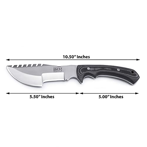 GCS Handmade G10 Handle D2 Tool Steel Tactical knife Hunting Knife