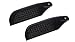 DYNAM 2 Pairs Pro.0621 62mm CF Carbon Fibre Tail Blades for T-REX 450 RC Helicopters