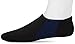 Nufoot Booties Men's Shoes, Foldable & Flexible Footwear, Fold and Go Travel Shoes, Yoga Socks, Indoor Shoes, Slippers, Black with Navy Stripes, Large