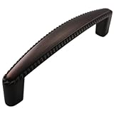 Cosmas® 4111ORB Oil Rubbed Bronze Rope / Scroll Cabinet Hardware Handle Pull - 3-3/4