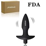 Vibrating Anal Butt Plug Anal Trainer Kit Male Prostate Massagers Anus Play Fetish Stimulation Pleasure Adult Sex Toy Things for Women Men Couples buttplug Fantasy Restraints Bondage