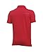 Under Armour Boys' Match Play Polo Shirt, Red /Academy, Youth Large