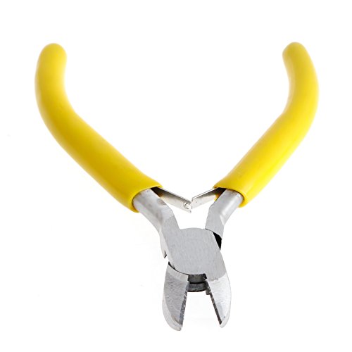 JOYKK Mini-Seitenschneider praktische Schmuck handgefertigte Kohlenstoffstahl Werkzeug - gelb – Bild 6